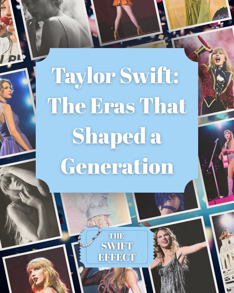 Post titled Taylor Swift: The Eras That Shaped a Generation over a photo collage