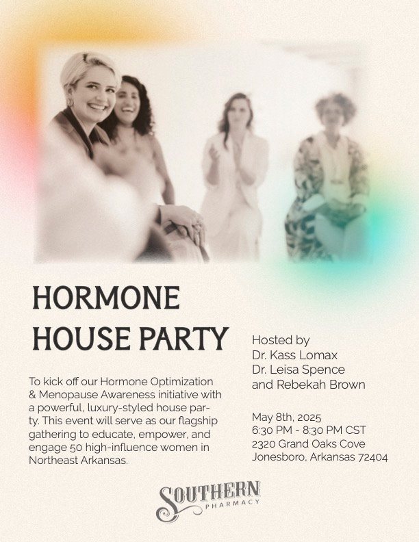Hormone House Party invitation