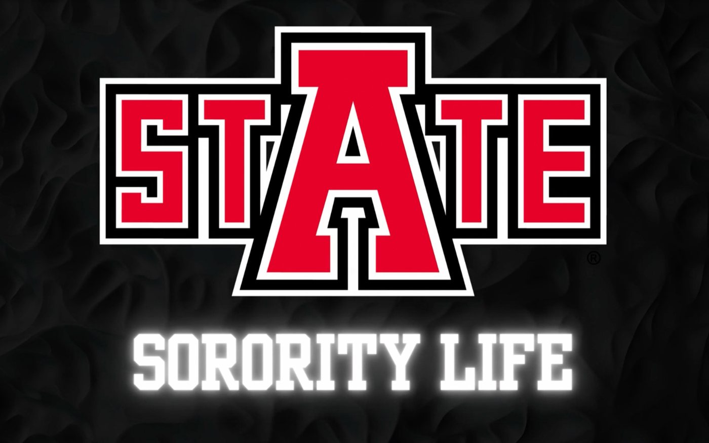 A-State Sorority Life title card