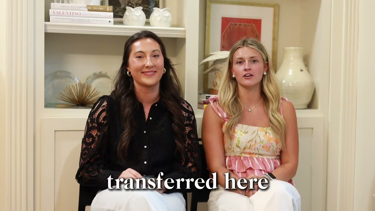 Two members talking about transferring to A-State